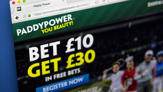 Paddy Power website