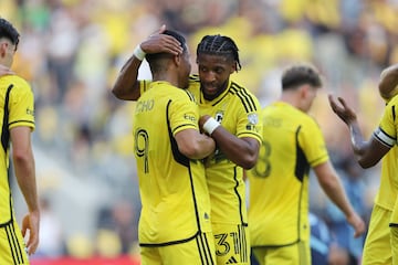 MLS Cup champions Columbus Crew have five representatives, including Cucho Hernandez and Steven Moreira.